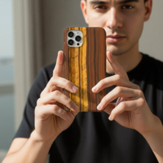 Funda Para iPhone 11 Piedra preciosa Ojo de Tigre