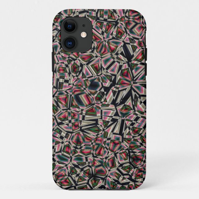 Funda De Case-Mate Para iPhone Piedras faceteadas (Reverso)