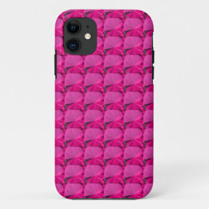 Funda Para iPhone 11 piedras preciosas rosadas