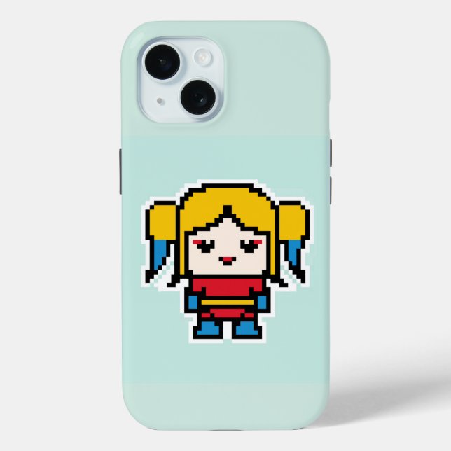 Funda De Case-Mate Para iPhone Piel corta chica malo lanzar almohada bolsillo rel (Reverso )