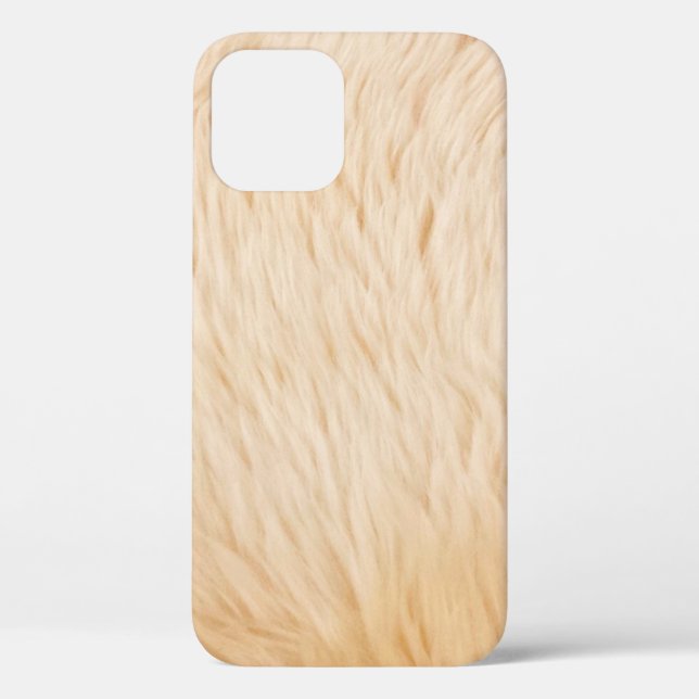 Funda De Case-Mate Para iPhone Piel de cabra textura animal (Reverso )
