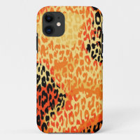 Piel de impresión animal retro del leopardo 3