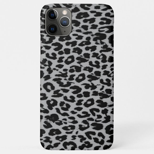 Funda De Case-Mate Para iPhone Piel de impresión leopardo (Reverso)