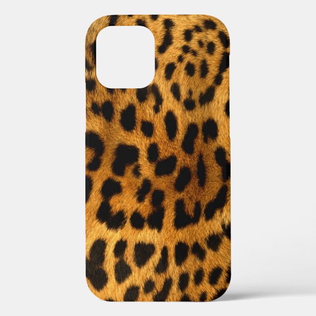 Funda De Case-Mate Para iPhone Piel de Leopardo Faux (Reverso )