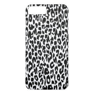 Funda Para iPhone 8 Plus/7 Plus Piel de leopardo negro
