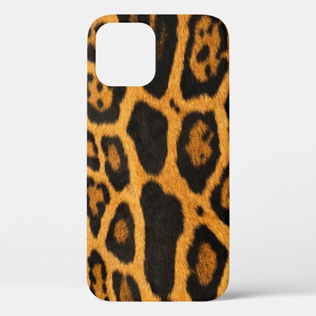 Funda De Case-Mate Para iPhone Piel de Ocelote Falso (Reverso )