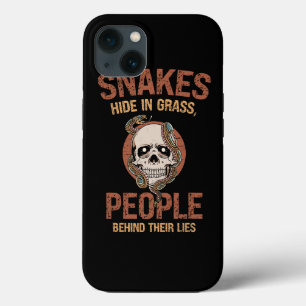 Funda Para iPhone 13 Piel de serpiente de piel reptil Snake Mom 2