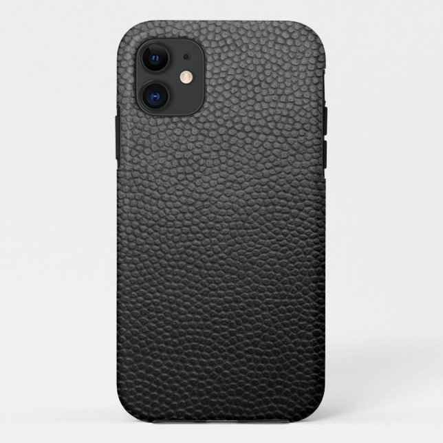 Funda De Case-Mate Para iPhone Piel de serpiente negro (Reverso)