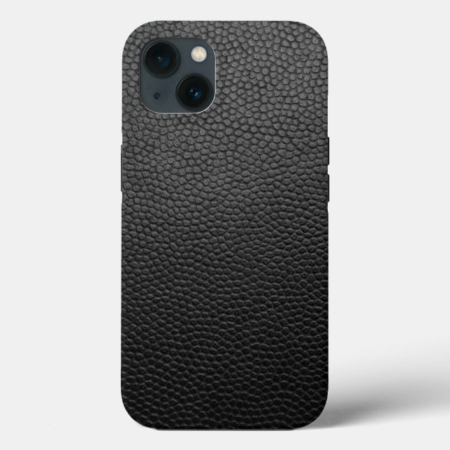 Funda De Case-Mate Para iPhone Piel de serpiente negro (Reverso )