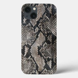 Funda Para iPhone 13 Piel de serpiente Python - RICA Moda Elegante