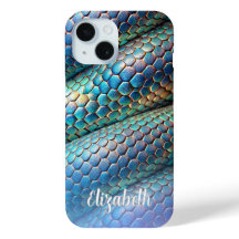 Piel de serpiente violeta y diseño azul sombrío