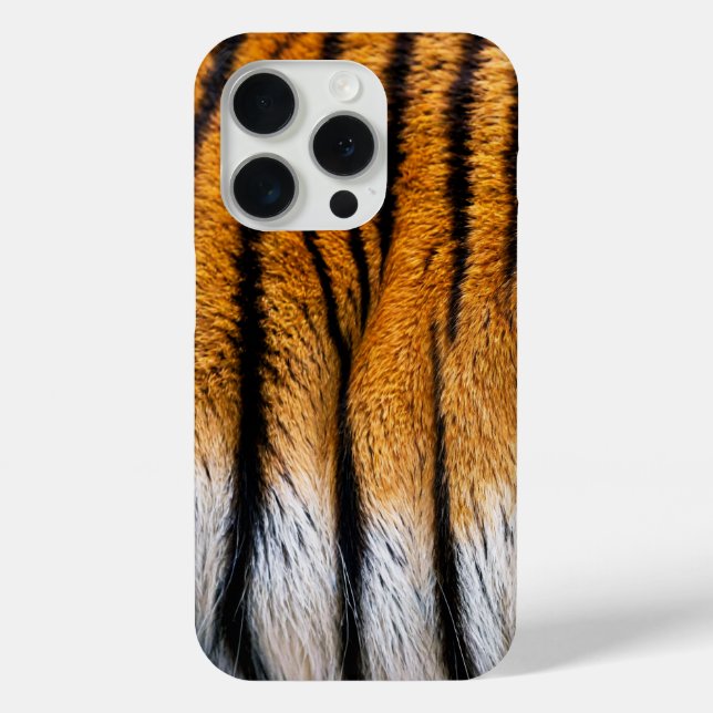 Funda De Case-Mate Para iPhone Piel de tigre (Reverso )