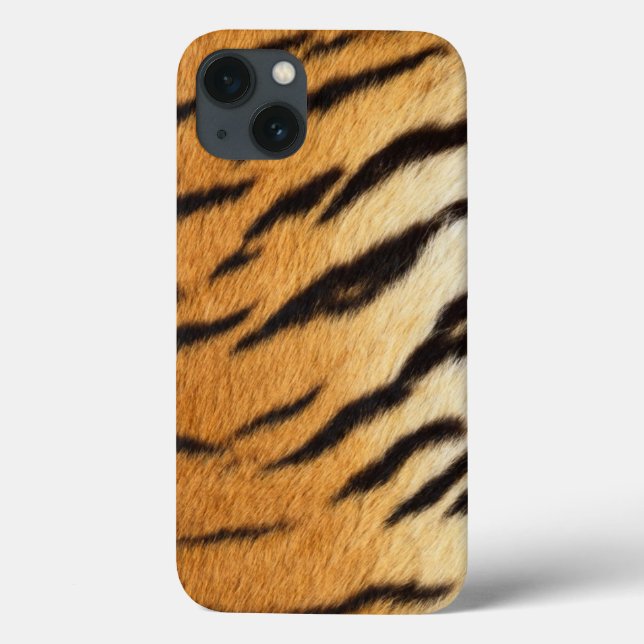 Funda De Case-Mate Para iPhone Piel de tigre: (Reverso)