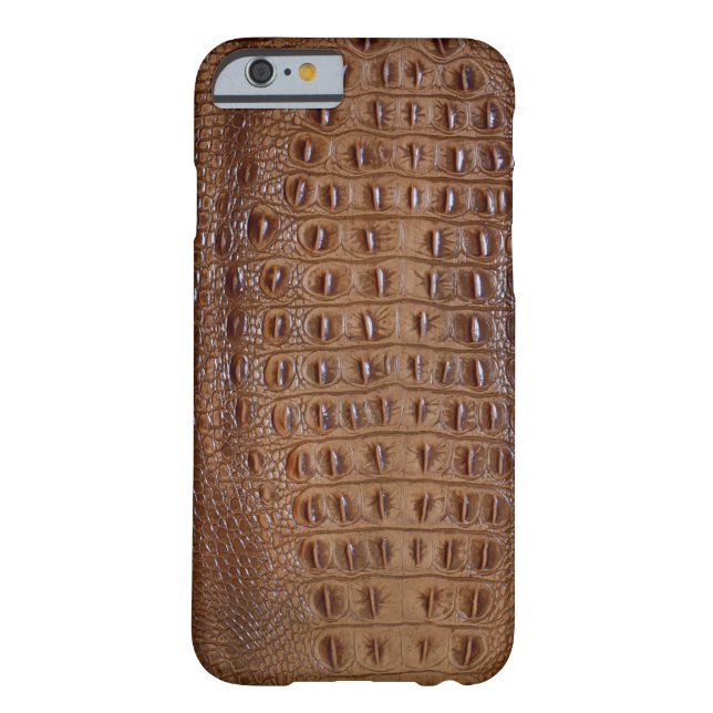 Funda De Case-Mate Para iPhone Piel del cocodrilo (Reverso)