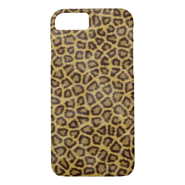 Funda De Case-Mate Para iPhone Piel del leopardo (Reverso)