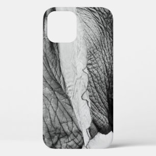 Funda Para iPhone 12 Piel elefante de animales salvajes