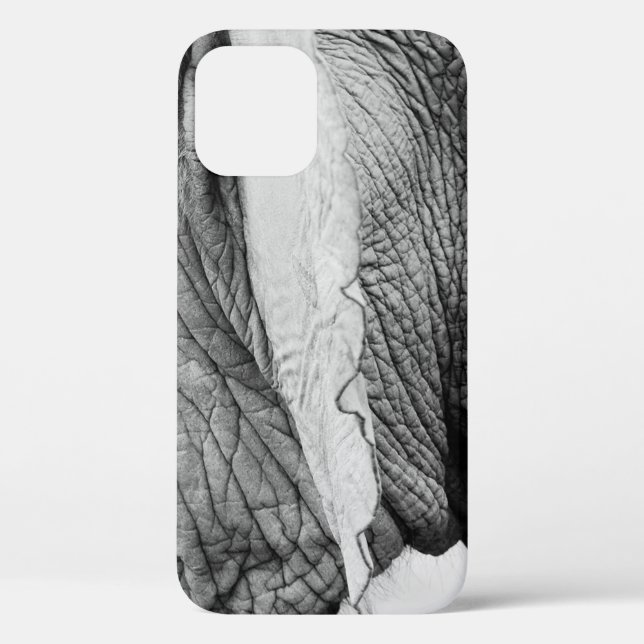 Funda De Case-Mate Para iPhone Piel elefante de animales salvajes (Reverso )