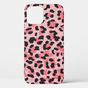 Funda Para iPhone 12 Piel leopardo: textura vintage sin costuras