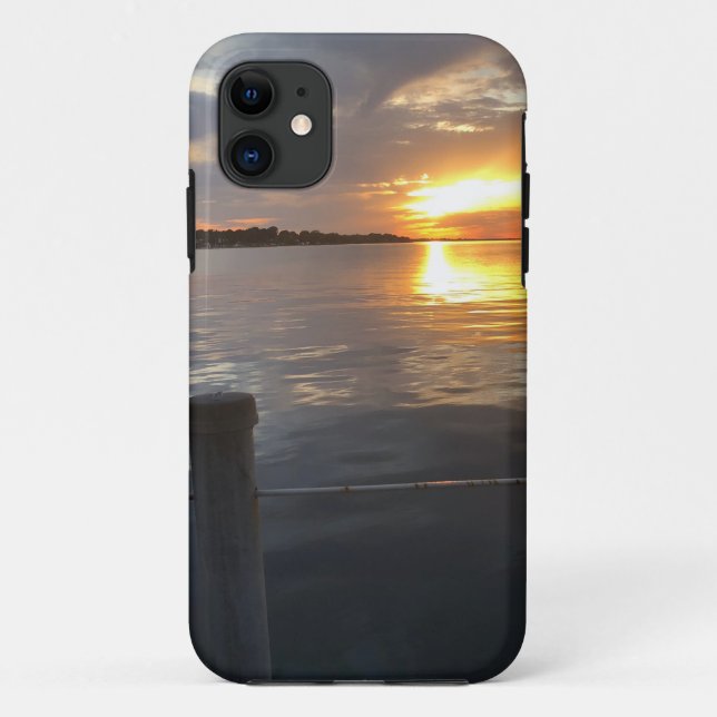 Funda De Case-Mate Para iPhone Pier Sunset (Reverso)
