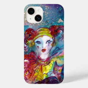 Funda Para iPhone 14 De Case-Mate PIERO CON GATO / Carnaval veneciano