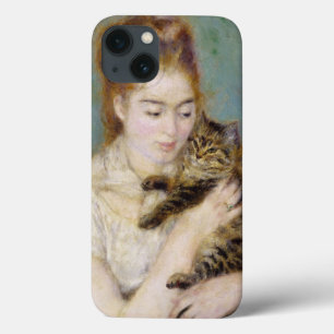 title_seo2 Pierre A Renoir   Woman with a Cat