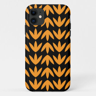 Funda Para iPhone 11 Pies de pájaro - Lt Naranja y negro.pdf