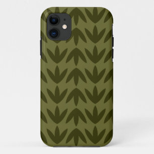 Funda Para iPhone 11 Pies de pájaro - Tonos de oliva.pdf
