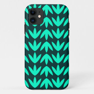 Funda Para iPhone 11 Pies de pájaro - Turquesa y verde Dk.pdf