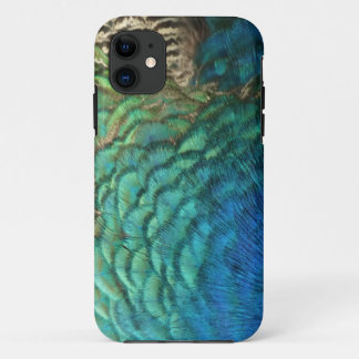 Funda Para iPhone 11 Pies de pavo real en colorido Resumen Diseño de la