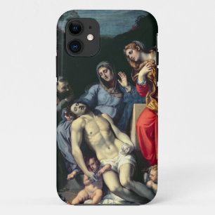 Funda Para iPhone 11 Pieta con St Francis y St Mary Magdalena, c.1