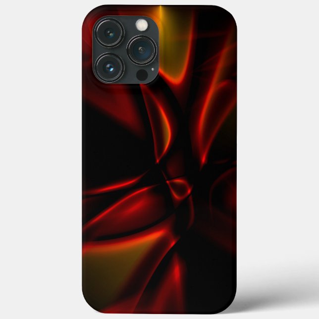 Funda De Case-Mate Para iPhone Piezas raras rojas súper oscuras en tono sedoso a  (Reverso )