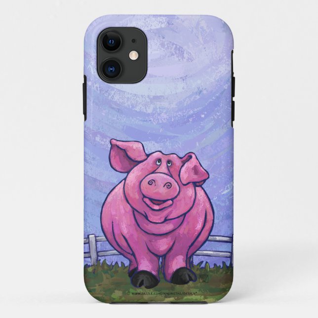 Funda De Case-Mate Para iPhone Pig Electronics (Reverso)
