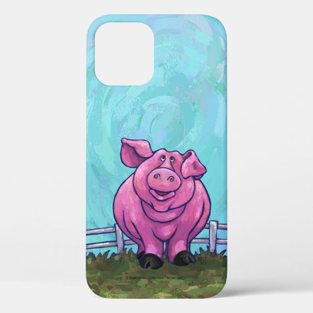 Funda De Case-Mate Para iPhone Pig Electronics (Reverso )
