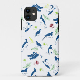 Funda Para iPhone 11 Pigeon Kereru N.Z. patrón de aves