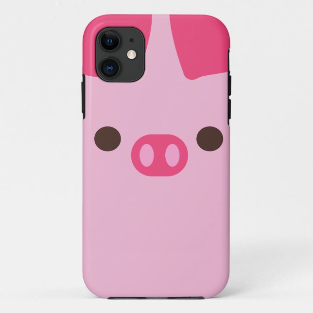 Funda De Case-Mate Para iPhone Piggy pequeño (Reverso)