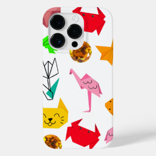 Funda Para iPhone 14 Pro De Case-Mate Pikitiez origami cáncer verano joya animal gato