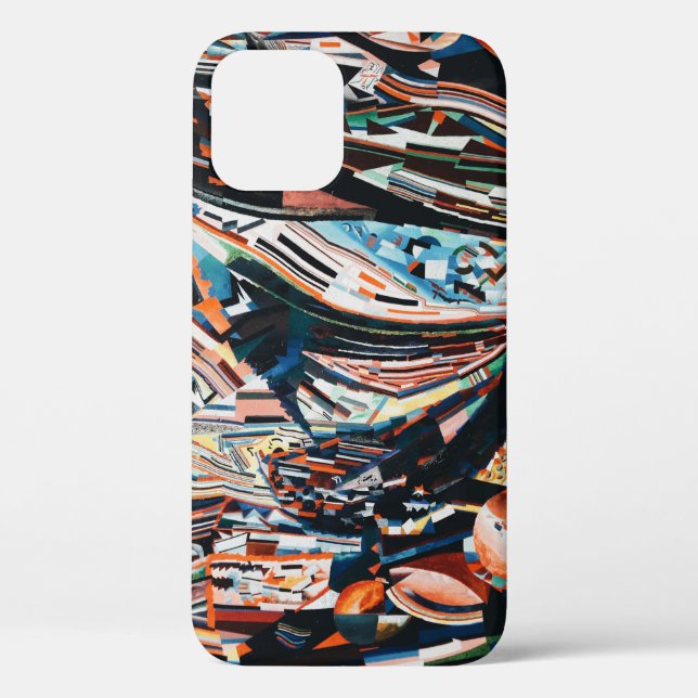 Funda De Case-Mate Para iPhone Pila de embarcaciones de madera marrón y azul (Reverso )