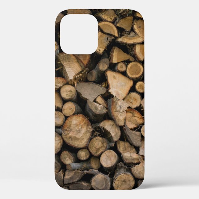 Funda De Case-Mate Para iPhone Pila de leña (Reverso )