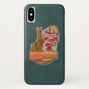 Funda Para iPhone X Pila de Scooby-Doo el   de gráfico de "Munchies"