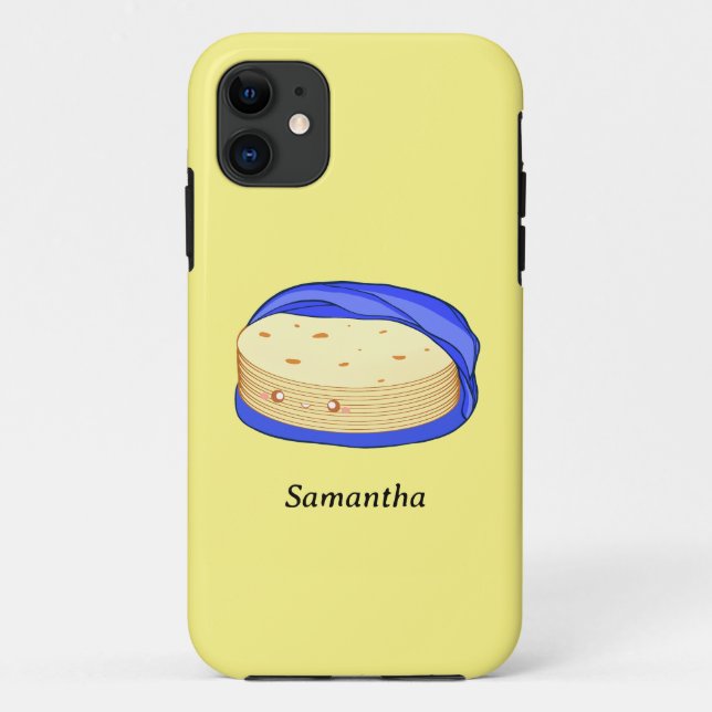Funda De Case-Mate Para iPhone Pila de tortillas de harina (Reverso)