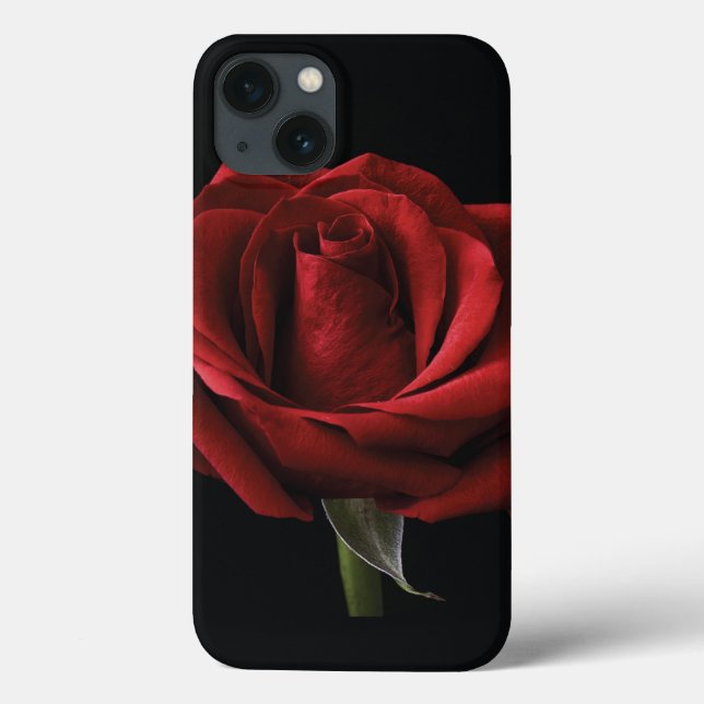 Funda De Case-Mate Para iPhone Pilar de lanzamiento de rosa roja (Reverso)