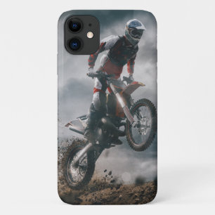 Funda Para iPhone 11 Piloto de Motocross