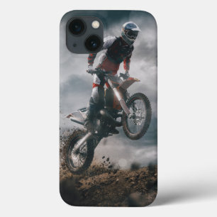Funda Para iPhone 13 piloto de motocross