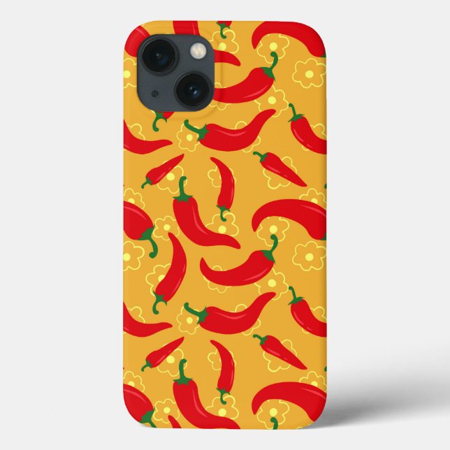Funda De Case-Mate Para iPhone Pimientos calientes (Reverso)