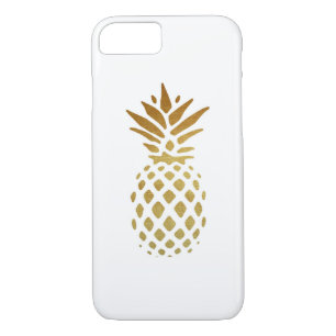 Funda Para iPhone 8/7 Piña de oro, fruta en oro