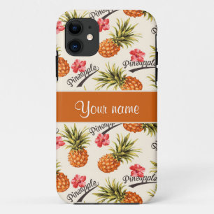 Funda Para iPhone 11 Piña e hibisco