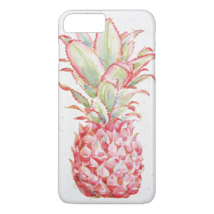 Funda Para iPhone 8 Plus/7 Plus Piña el   rosada tropical