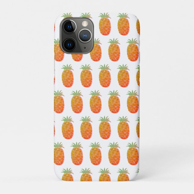 Funda De Case-Mate Para iPhone Piña Tropical Boho (Reverso)