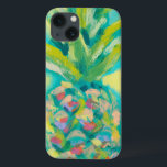 Funda Para iPhone 13 Piña tropical colorida<br><div class="desc">Colorida piña tropical. Artista: Jennifer Goldberger. ID de la imagen: 106375GG.</div>