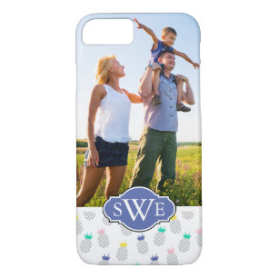 Funda Para iPhone 8/7 Piñas abstractas de encargo de la foto y del